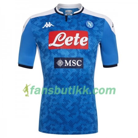 Fotballdrakt SSC Napoli Hjemmetrøye 2019-2020 Kortermet